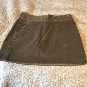 BR corduroy miniskirt. New tags attached.